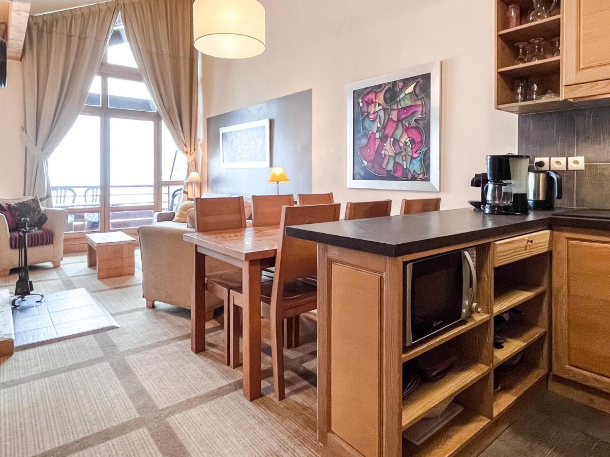 South Facing 2-Bed Apartment With Fireplace, Terrasses Deos Flaine Exterior foto